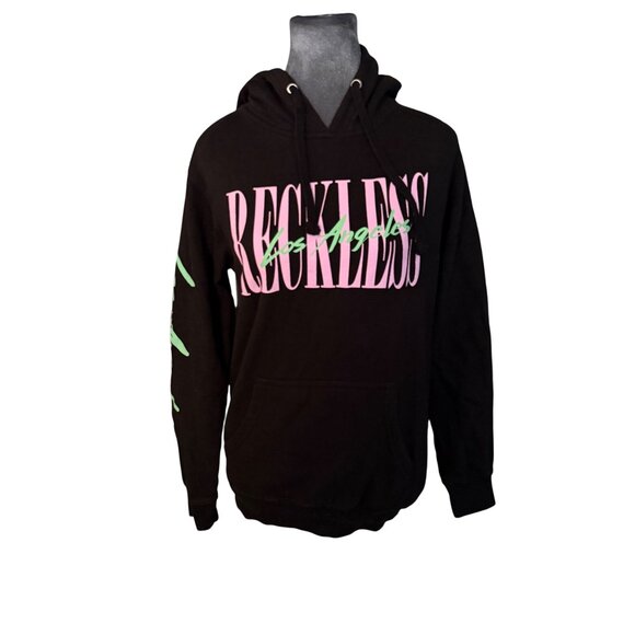 Young & Reckless Black Hoodie Size S - Picture 2 of 6